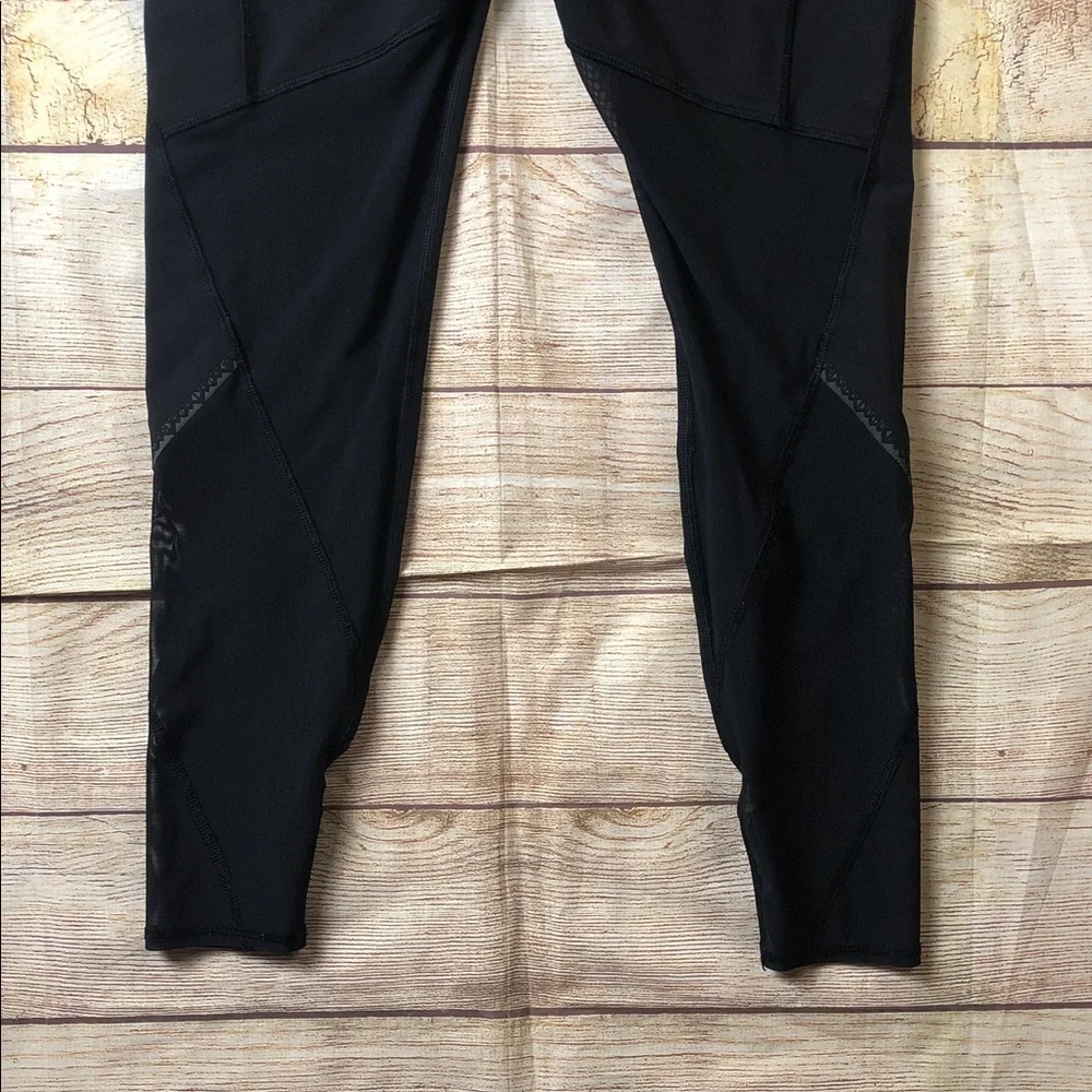 Ivivva‎ Neon Green and Black Kids Leggings 💜